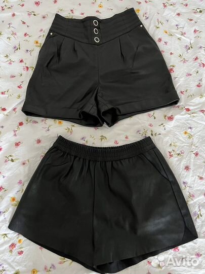 Кожаные шорты