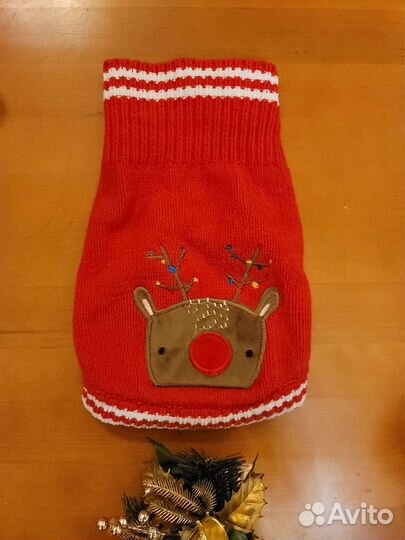 Новогодний свитер для собачки