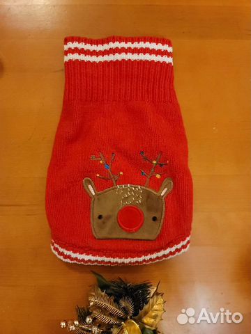 Новогодний свитер для собачки