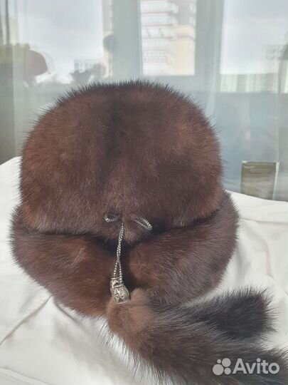 Шапка норковая женская