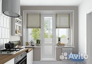 Балконный блок с завода