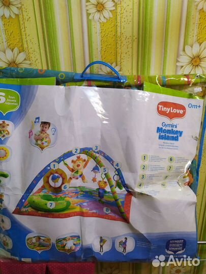 Развивающий коврик tiny love