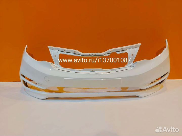 Передний бампер kia rio 3