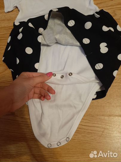 Платье-боди для девочки