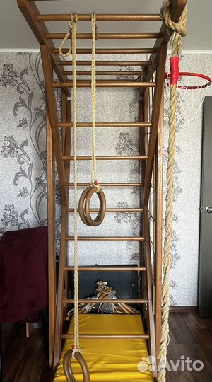 Шведская стенка деревянная