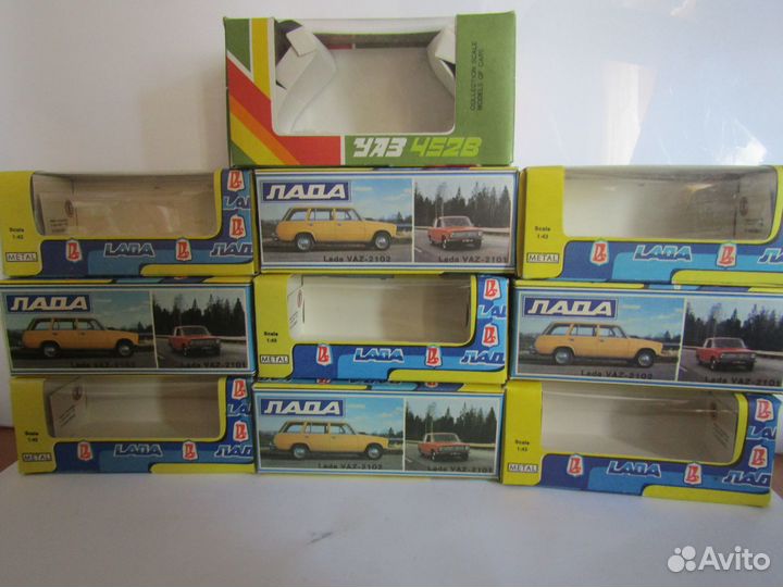 Коробки для масштабных моделей 1;43