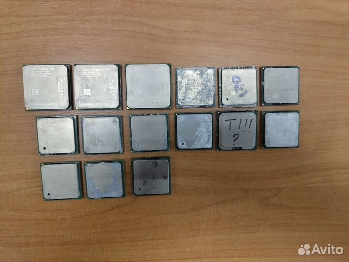Процессоры Celeron Pentium Athlon