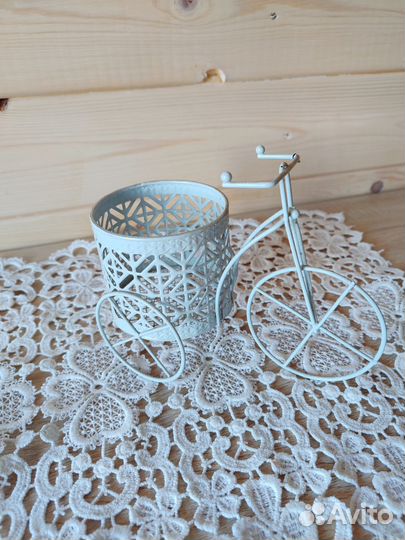 Декоративная подставка Велосипед