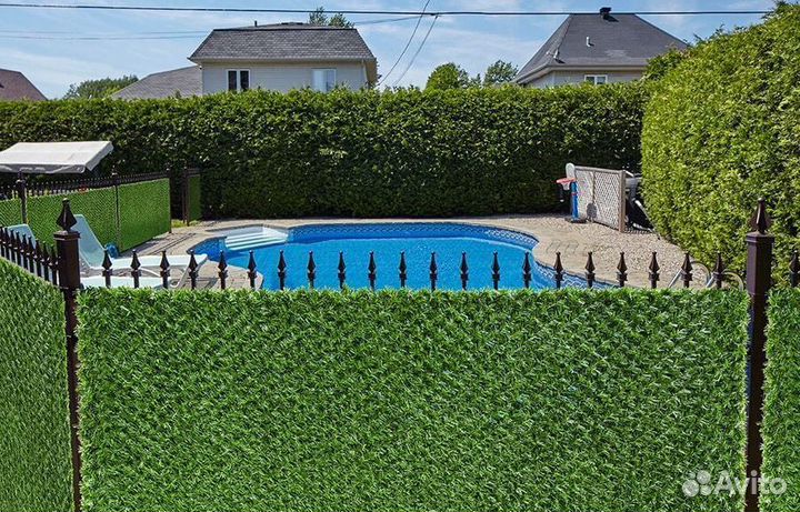 Травяной забор