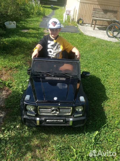 Детский электромобиль бу гелендваген