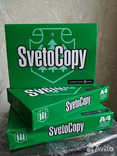 Бумага a4 Svetocopy белая