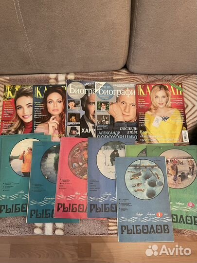 Журнал СССР Рыболов 1989 год