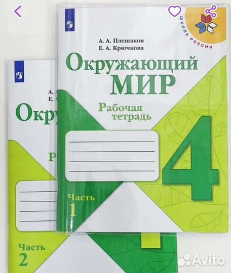 Рабочая тетрадь Окружающий мир 4 класс