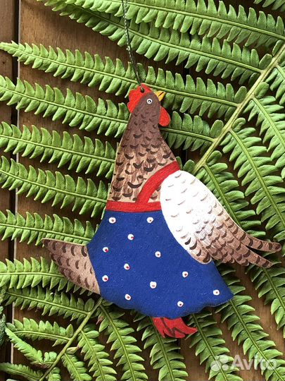 Ёлочная игрушка Курочка Ряба