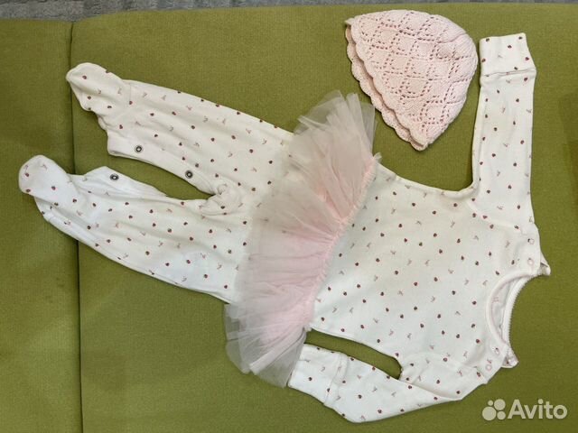 Next комбинезон слип 3-6 мес (68 см)