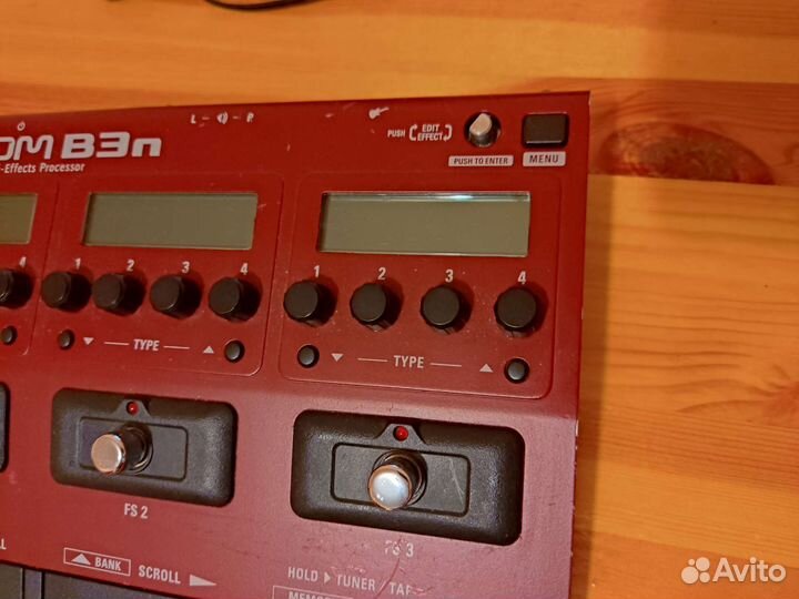 Басовый процессор zoom b3n