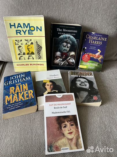 Книги на английском и французском