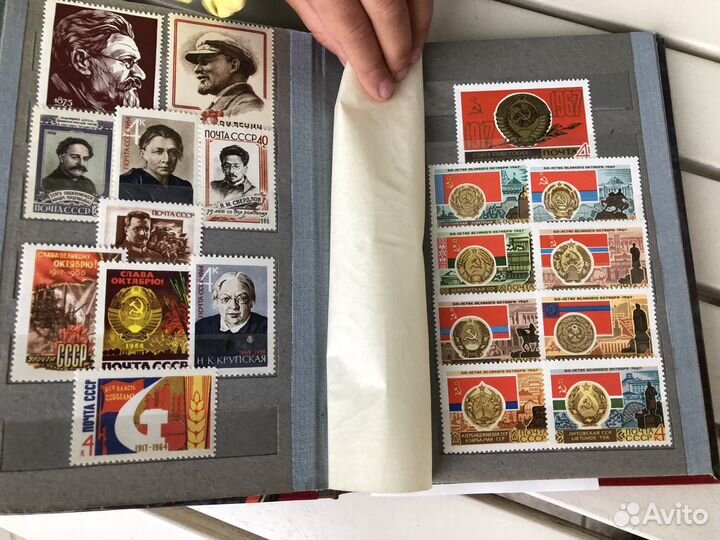 Альбом с марками/ марки