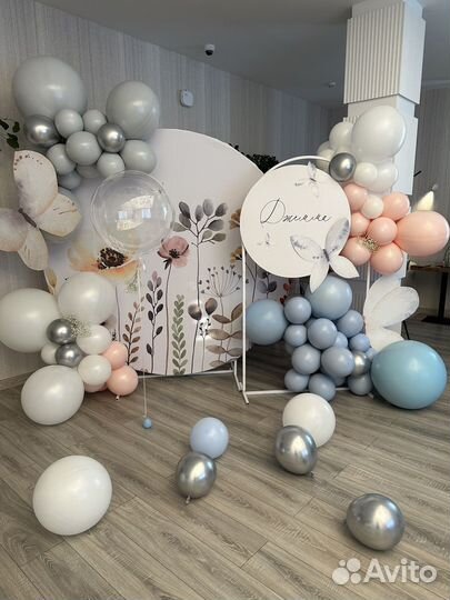 Фотозона Бентофотозона Оформление шарами