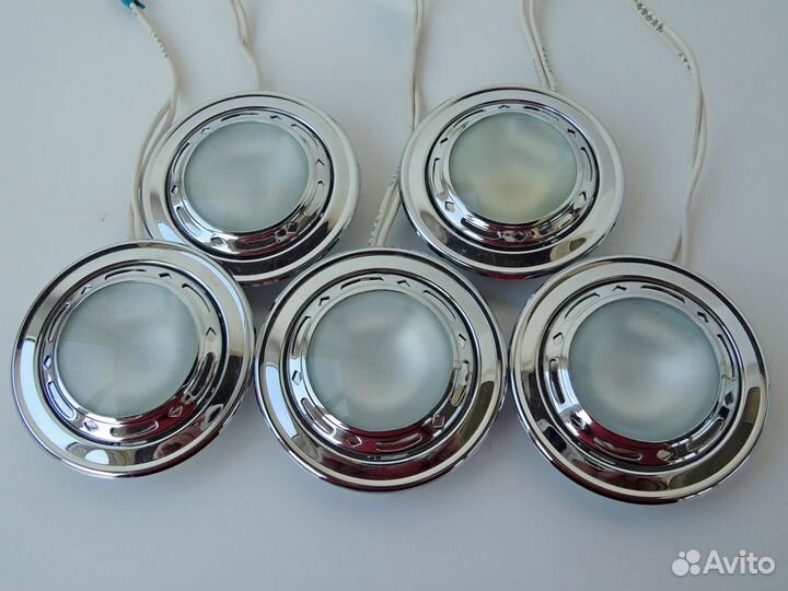 Светильники врезные для галогенных лампочек