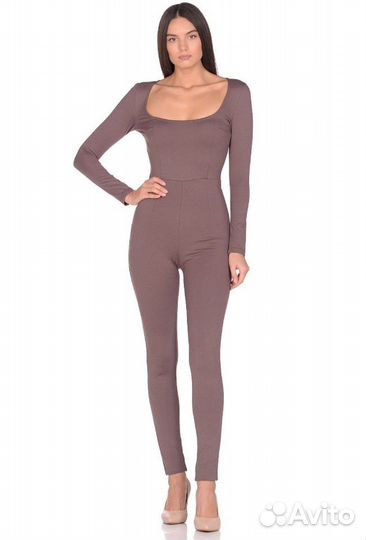 Новый кофейный комбинезон Mira Sezar, 44размер