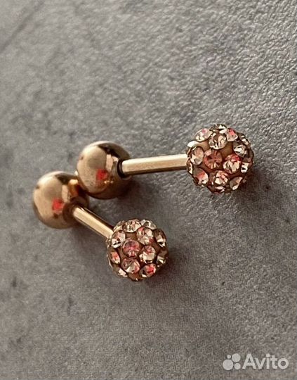 Серьги гвоздики