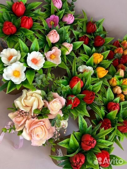 Мыло 8 марта цветы