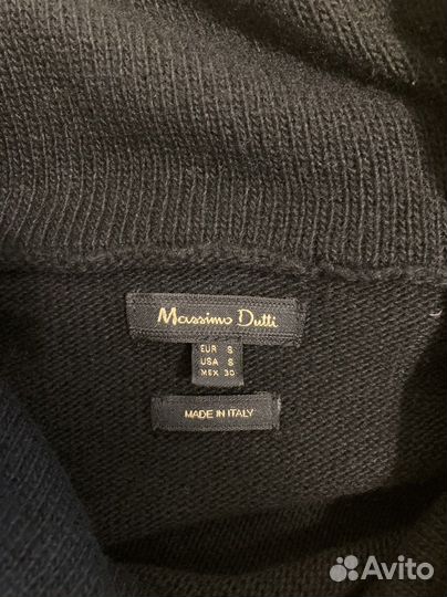 Теплое платье Massimo dutti