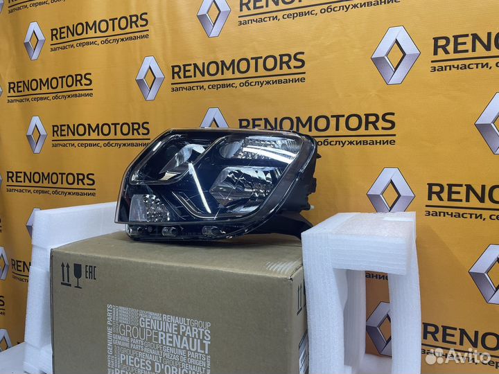 Фара левая Renault Duster оригинал Рено Дастер
