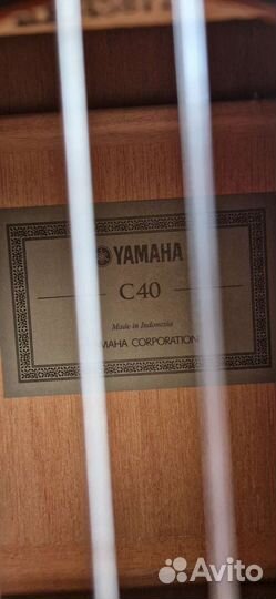 Гитара yamaha c40