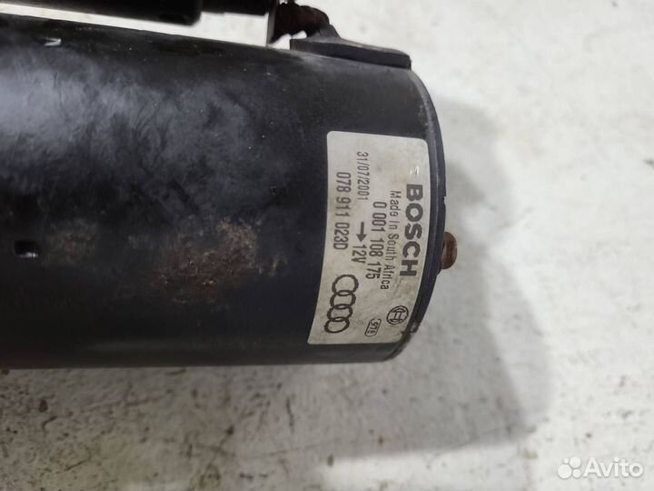 Стартер Audi A6 4B/C5 рест. 2002 078911023D