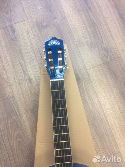 Гитара silverton синяя новая классика 39»