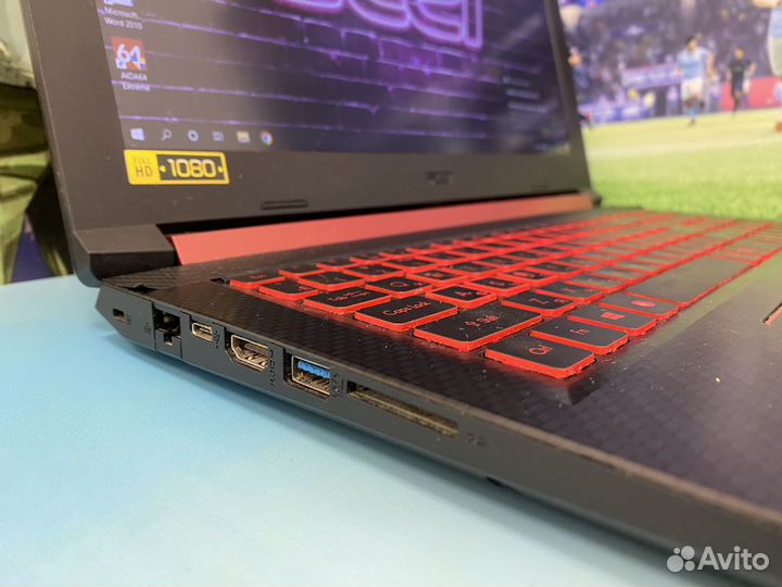 Игровой Ноутбук Acer Nitro Ryzen 5/Rx560x/SSD/8gb