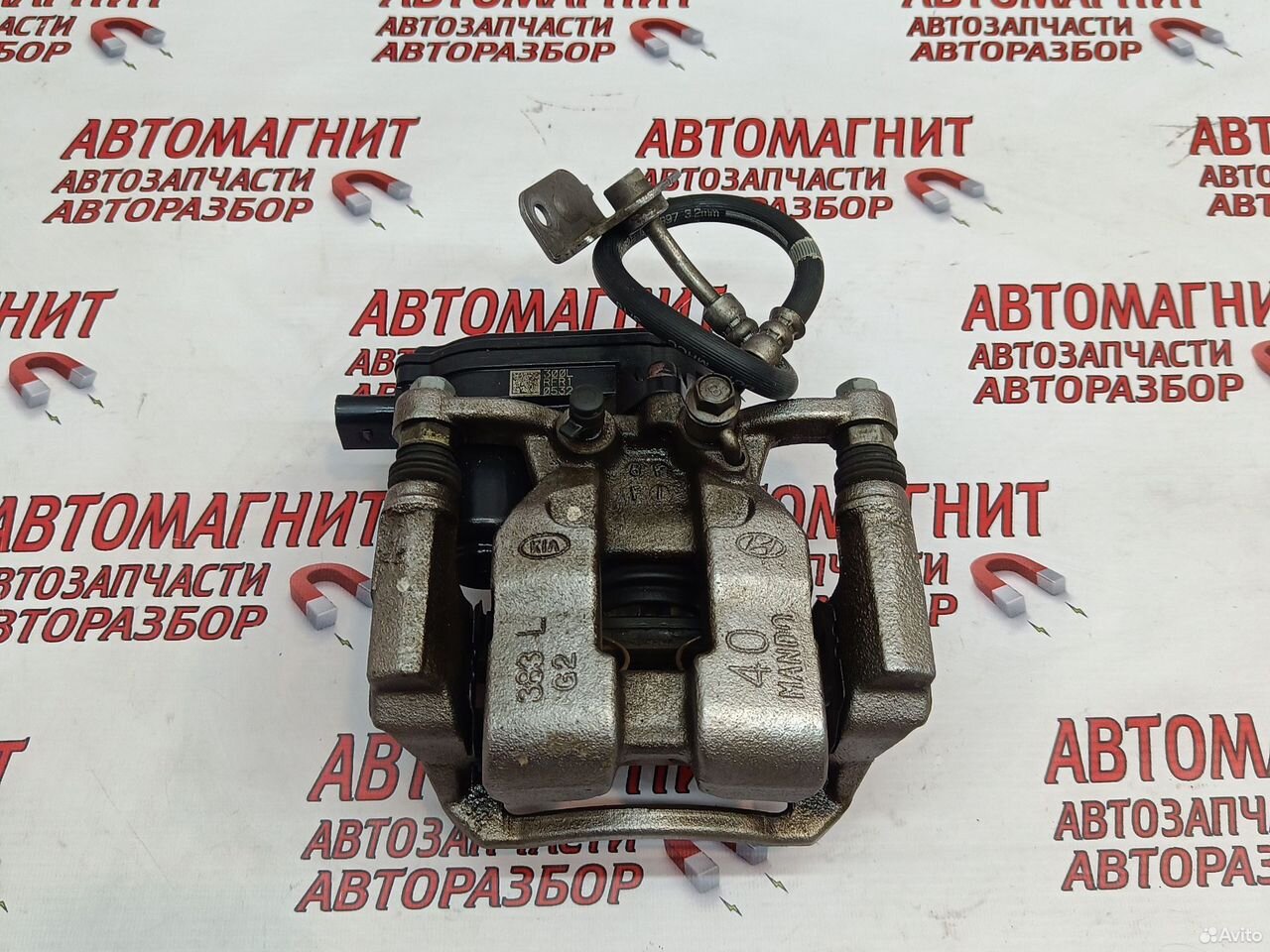 Супорт тормозной задний левый Санта Фе 4 TM