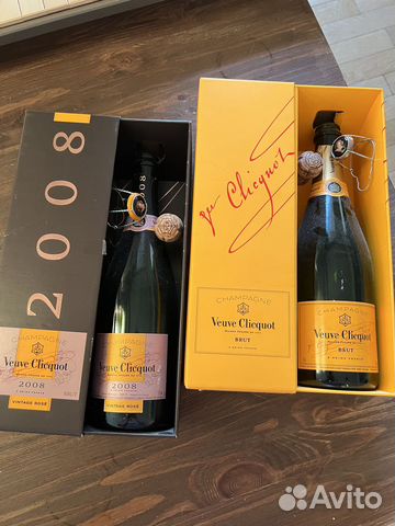 Бутылка Шампанское Veuve Clicquot белое брют 0,75