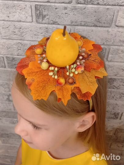 Ободок с грушей