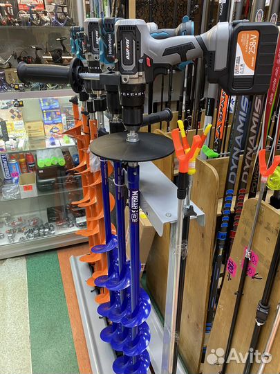 Шуруповёрт для ледобура комплект