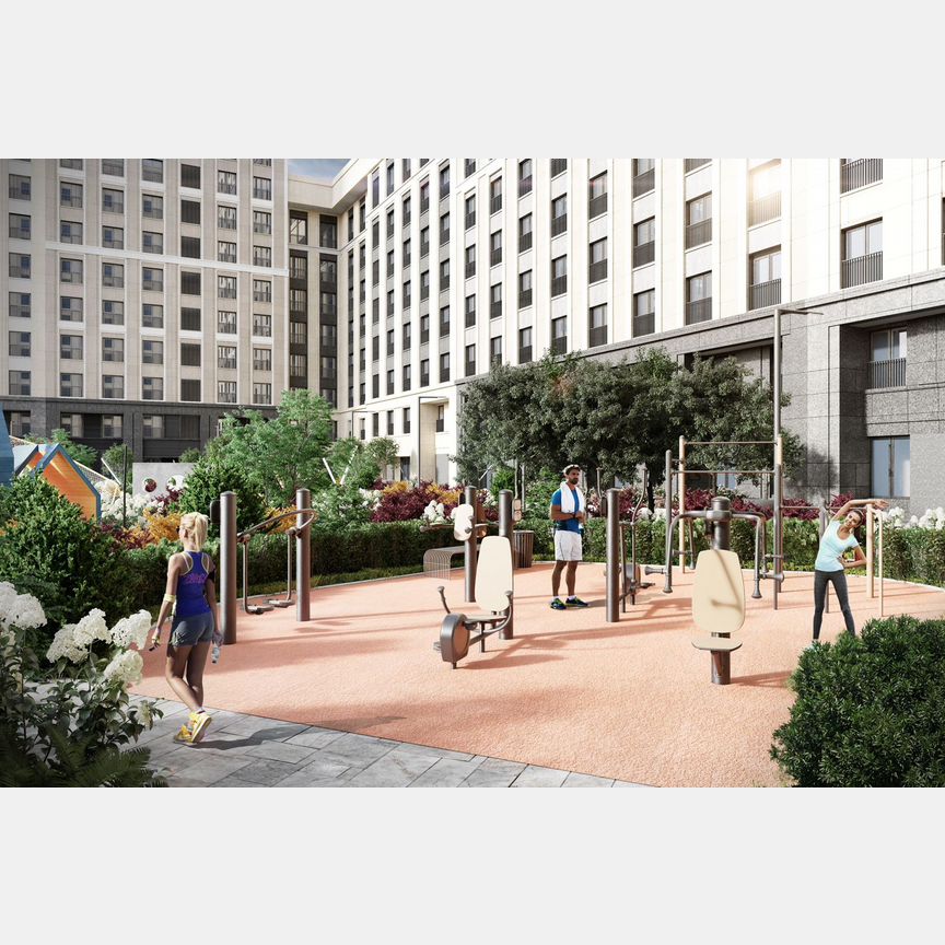 3-к. квартира, 85,5 м², 2/17 эт.