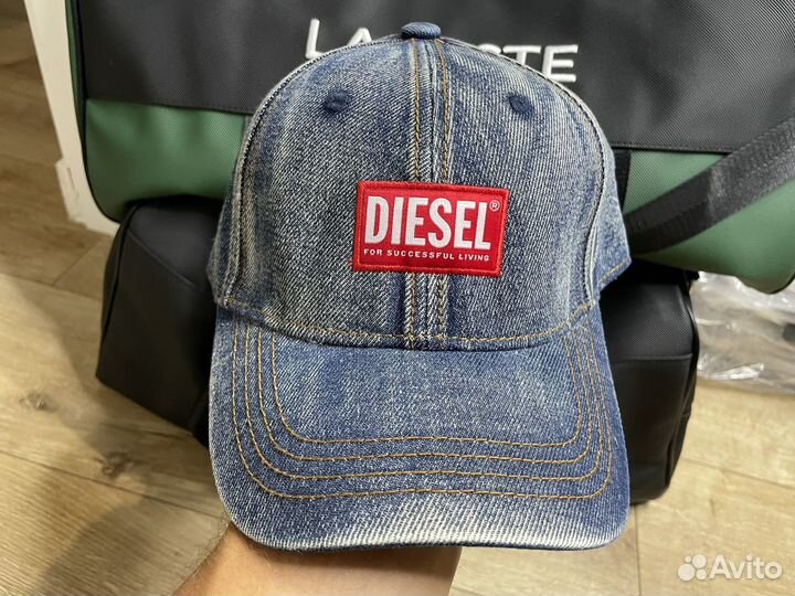 Кепка diesel джинсовая