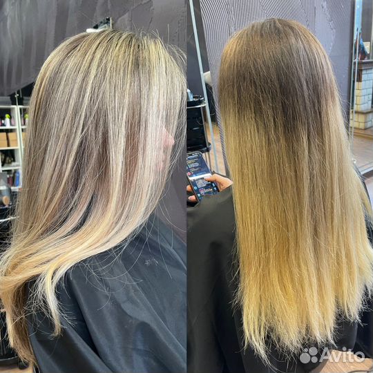 Окрашивание волос/Сложное окрашивание Москва