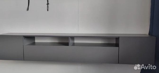 Тумба тв графит 2 метра