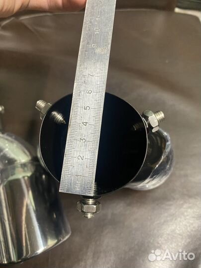 Насадка на глушитель двойная