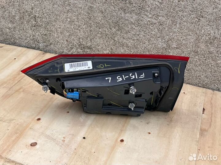 Фонарь крышки багажника левый BMW X5 F15 2015