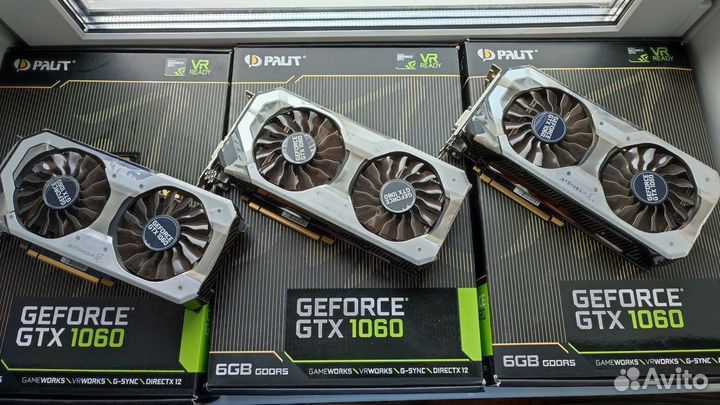 Palit GTX1060 Super Jetstream 6GB gddr5