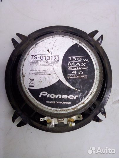 Динамик передний левый Renault Logan седан 1.6