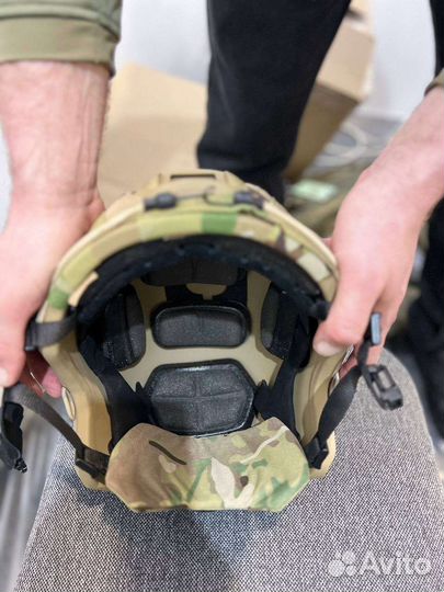 Баллистическая защита затылка шлема ops core