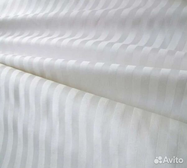 Ткань страйп сатин