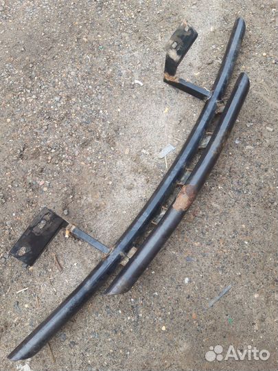 Защита переднего и заднего бампера нива шеви