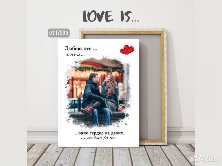 Картина портрет на холсте по вашему фото Чита