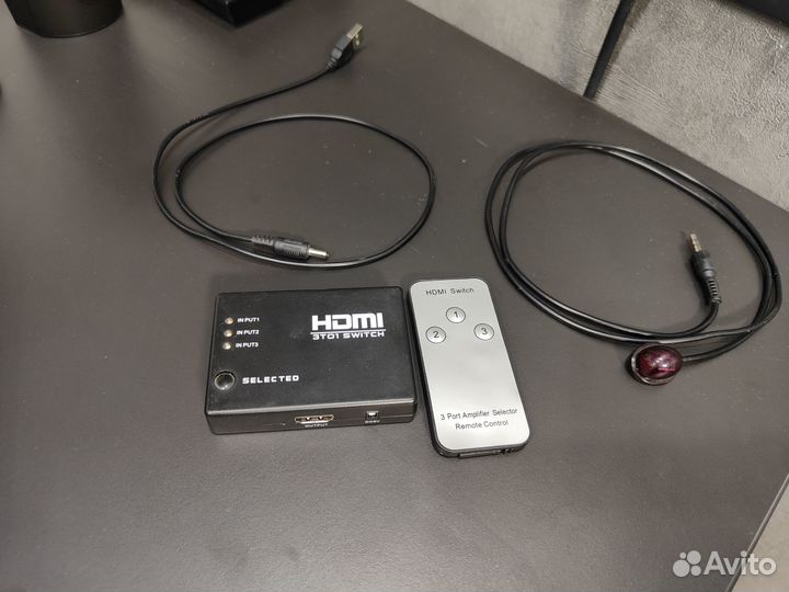 Переключатель видеосигнала hdmi 3T01 switch